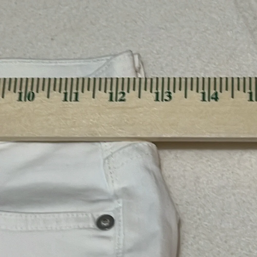 Madewell HIgh Rise Skinny Jeans Womens Size 24S White‎